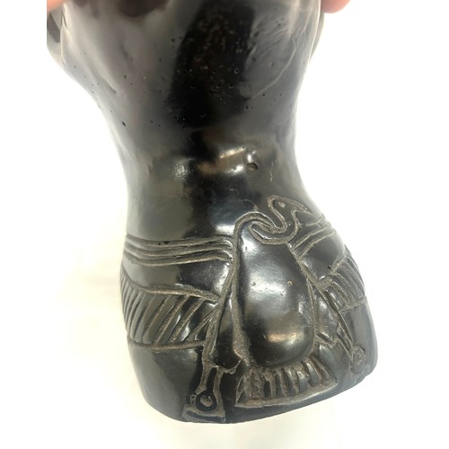 472 - Ornament of the Egyptian goddess Bastet, overall height 6 inches