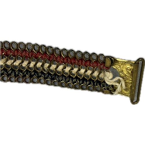 481 - Vintage 1953 military coronation belt