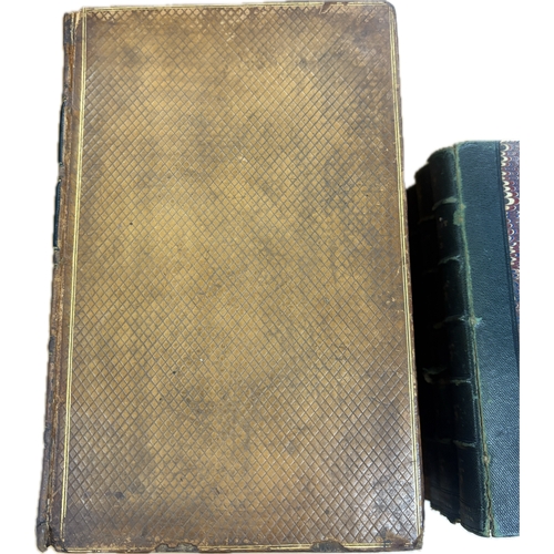 57 - Set Antique hardback books, The Rambler Vol I, II, III by S Johnson  LL.D, Set 3 antique Swift Aldin... 