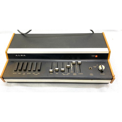 200 - 1970's Alba UA900 Amplifier, powers up, unable to test