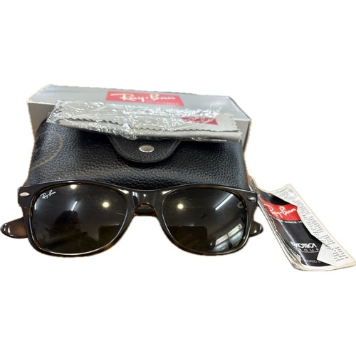 534 - Pair cased Ray-Ban sunglasses