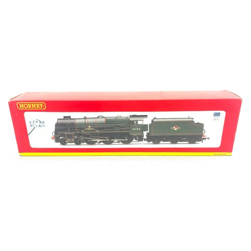 108 - A boxed Hornby 00 gauge locomotive Super Detail R2729, BR 4-6-0, Royal Scot Class 46144 Honourable A... 