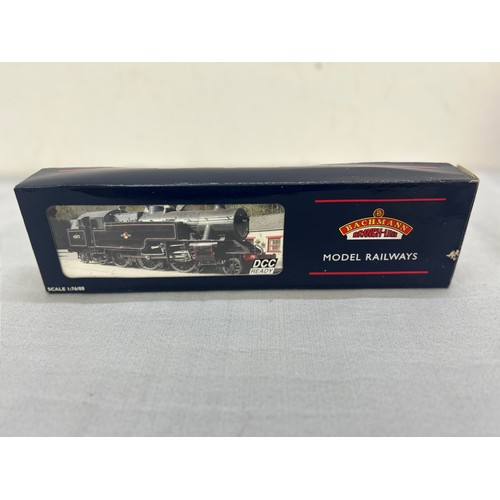 121 - Boxed Bachmann Branch-line OO  32-878: Fairburn 2-6-4 Tank 42691 BR lined black E/Crest, box has sus... 