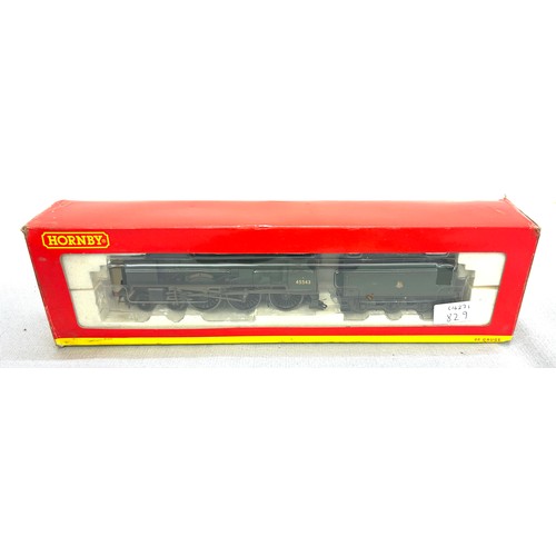 103 - Boxed Hornby OO gauge model railway locomotive engine No. R2456 Weathered BR Green Patriot class loc... 