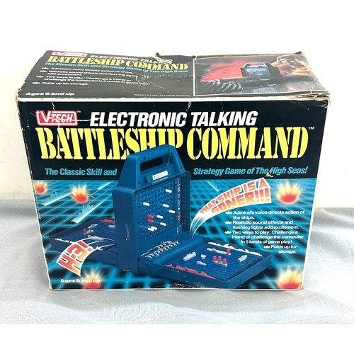 195 - Vintage boxed V Tech Battleships, untested