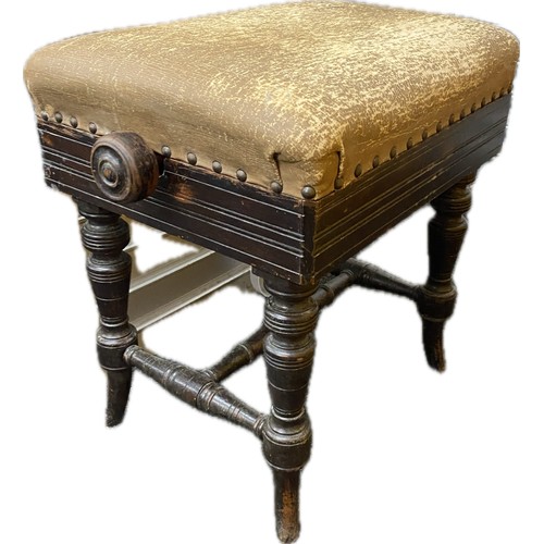 333 - Vintage piano stool