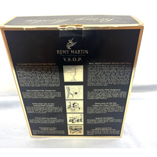 568 - Remy Martin Champagne Cognac drink set, new and sealed 70cl