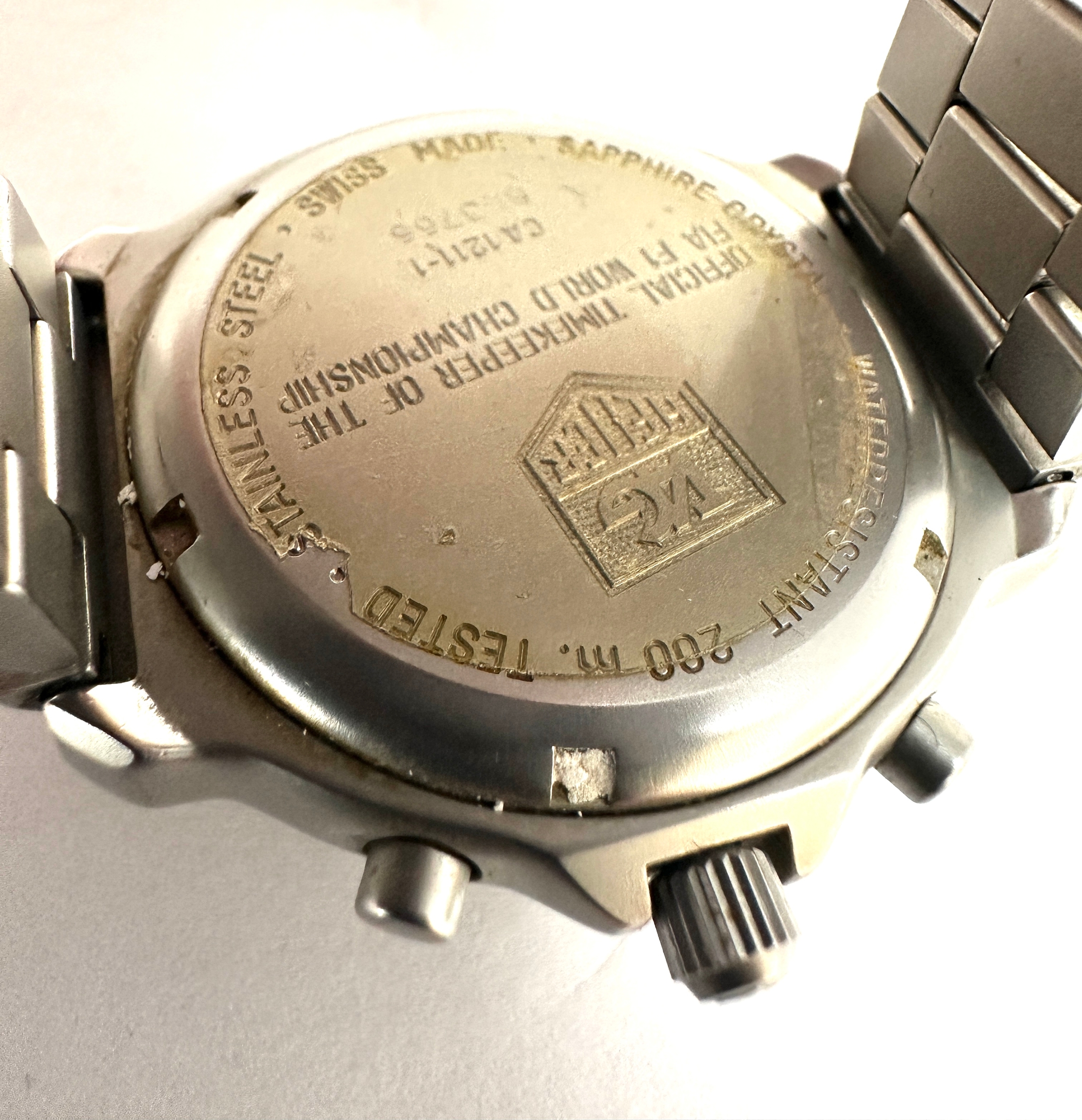 TAG HEUER Professional F1 Chronograph Quartz watch official F1 time ...