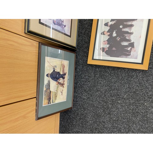 158 - Selection of prints By Lawsons woods includes nine pints of the law, Small fry etc