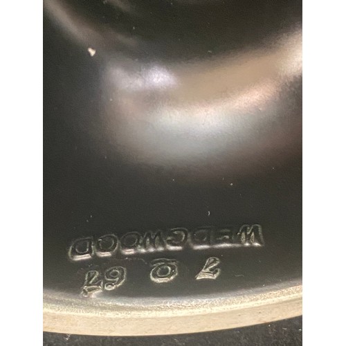 180 - Three pieces of Wedgwood includes salt and pepper, vases etc