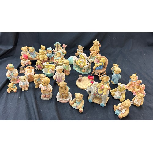 218 - Selection of collectable teddy ornaments