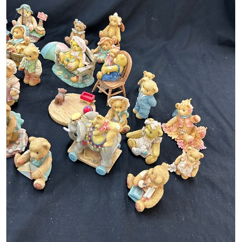 218 - Selection of collectable teddy ornaments