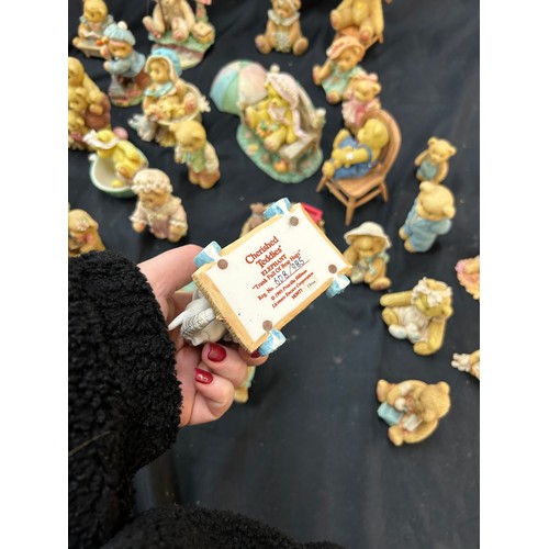 218 - Selection of collectable teddy ornaments