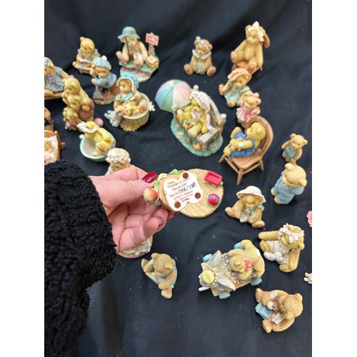 218 - Selection of collectable teddy ornaments