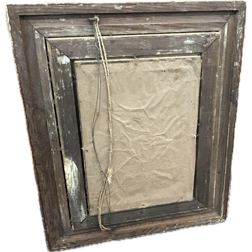 138 - Vintage framed original still life painting depicting fruit and flowers, frame measures approximatel... 