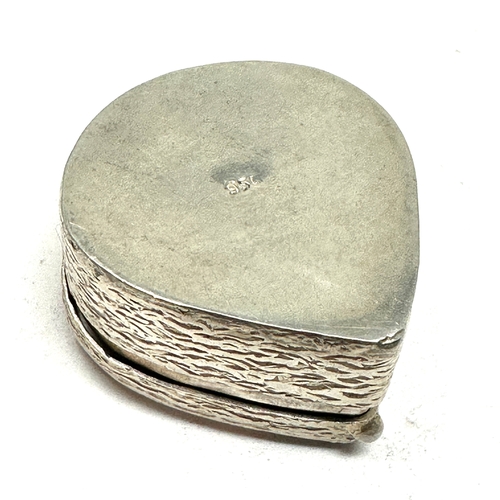 20 - Vintage silver & niello pill box weight 25g