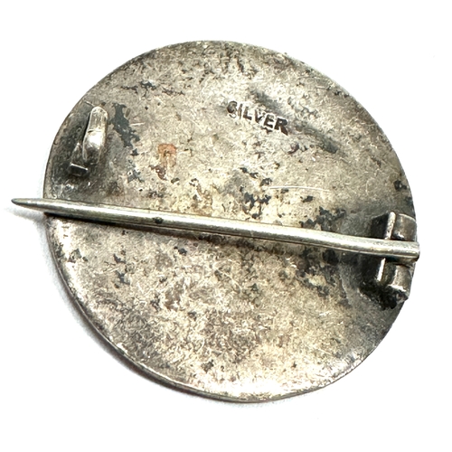 127 - Vintage Silver Scottish / Celtic Viking Ship Brooch