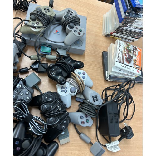 Large selection PS items to include PS1, Slim PS2, assortment of ...