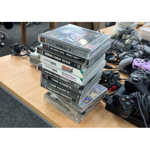 Large selection PS items to include PS1, Slim PS2, assortment of ...