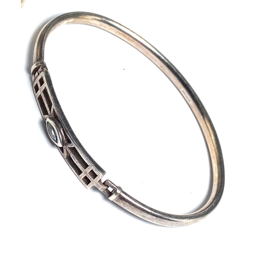 183 - Selection of 2 Sterling Silver Bracelets inc Buckle Bracelet Weight 30g