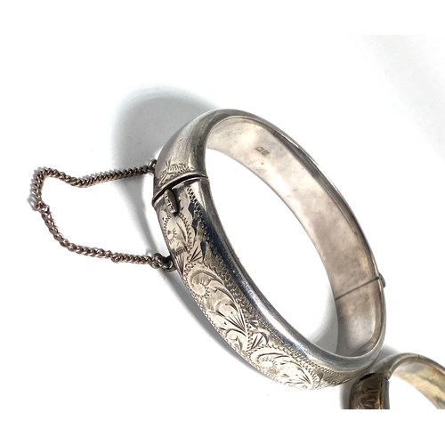 199 - Two Vintage Silver Hallmarked Bracelets Weight 45g