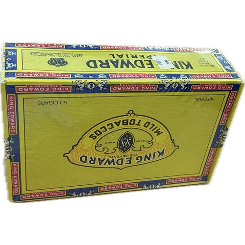 king edward mild tobacco box Antique Imperial Vintage King Edward Cigar Box