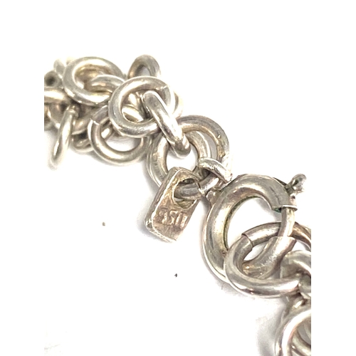 214 - Large 900 Silver Necklace Weight 74g