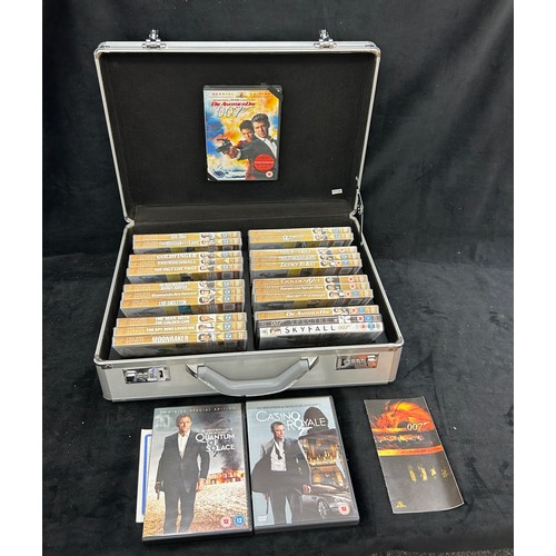 Limited edition James Bond 007 briefcase DVD box set containing 20 ...
