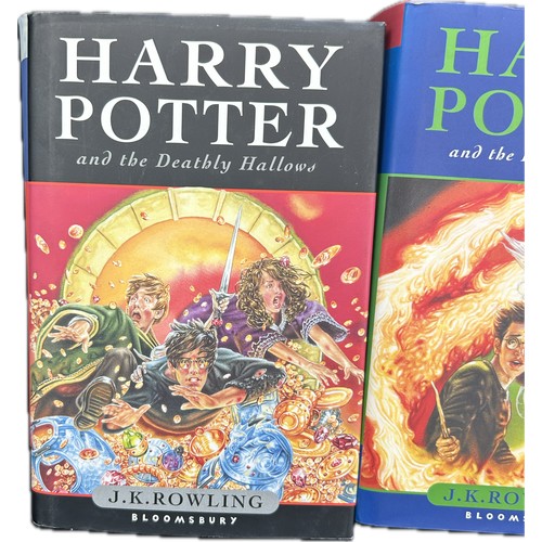 424 - Three Harry Potter books Harry Potter And The Half Blood Prince - First Edition - Hardback, Harry Po... 