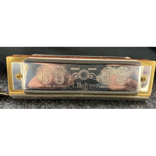 422 - Two vintage M.Hohner harmonicas