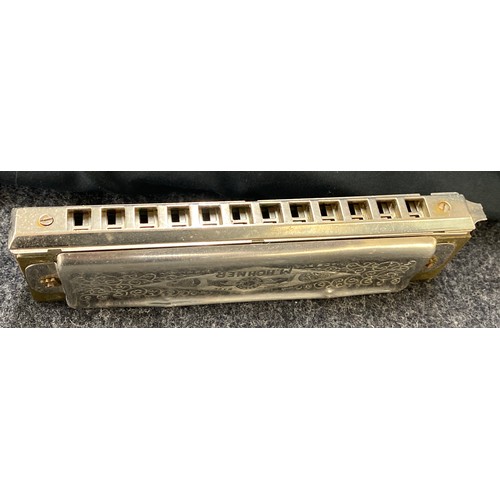 422 - Two vintage M.Hohner harmonicas