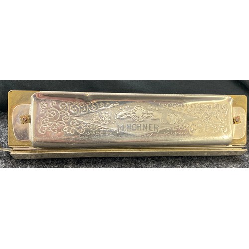 422 - Two vintage M.Hohner harmonicas
