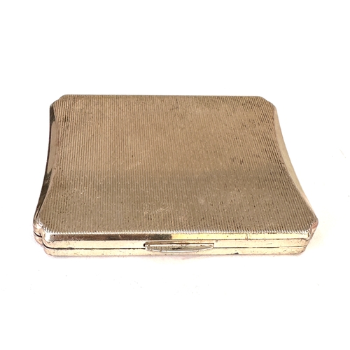 37 - Vintage silver hallmarked compact