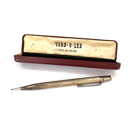 41 - Vintage boxed silver yard 0 led pencil