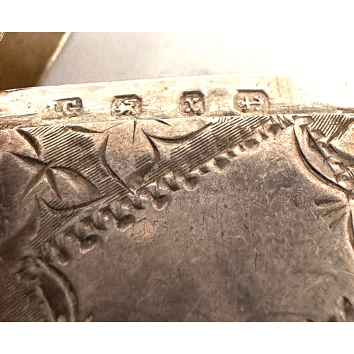 43 - Antique silver vesta case