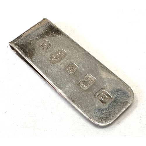 44 - Vintage silver money clip