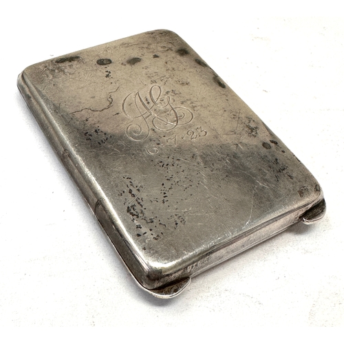 49 - Antique silver match case