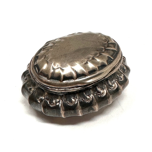 60 - Antique german silver pill box