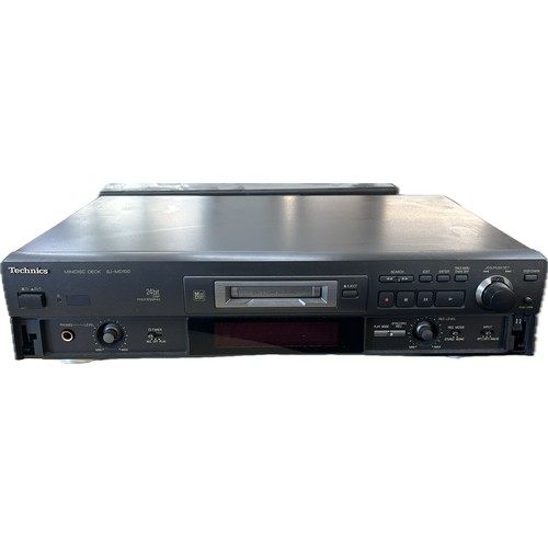 Technics mini disc deck SJ-MD100, untested, no remote