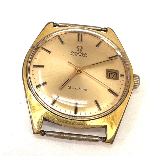 329 - Vintage Gents omega automatic geneve wristwatch the watch is ticking