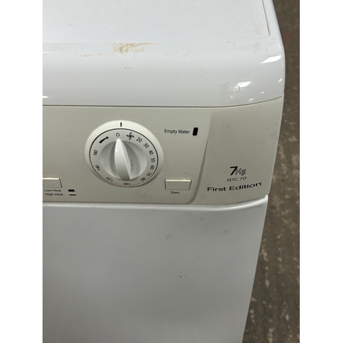 Hotpoint first edition 7kg condenser dryer, untested