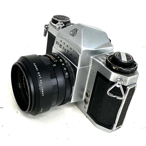 Asahi Pentax SV 35mm single-lens reflex film camera with a Super