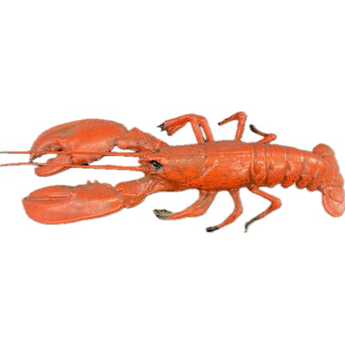 44 - Realistic plastic replica lobster measuring 20