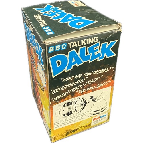Vintage 1975 palitoy Bradgate BBC Talking Dalek in original gun ...