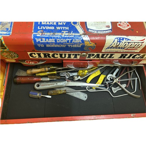 6 drawer tool chest full of good tools