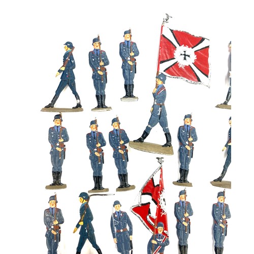 Collection of 35 authentic vintage hand painted lead toy German ...