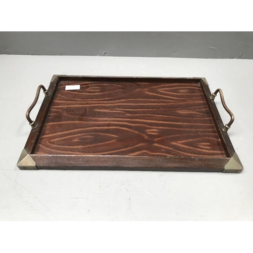 251 - Glass top tray