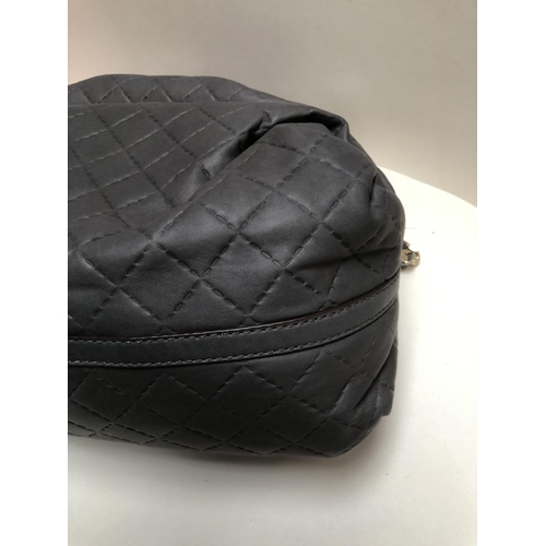 Carolina Herrera Grey Shoulder Bags