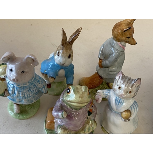 10 - Qty of decorative china to include blue & white and Beatrix Potter figurines, see images.  condition... 