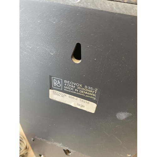 108 - Bang & Olufsen Speaker, labelled Beovox S35 (some general wear see images)